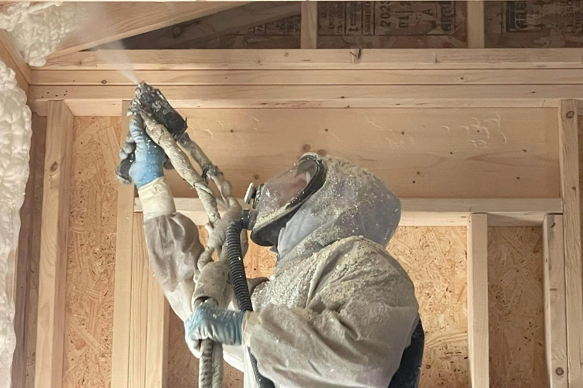 Insulation Removal work in a Wichita building