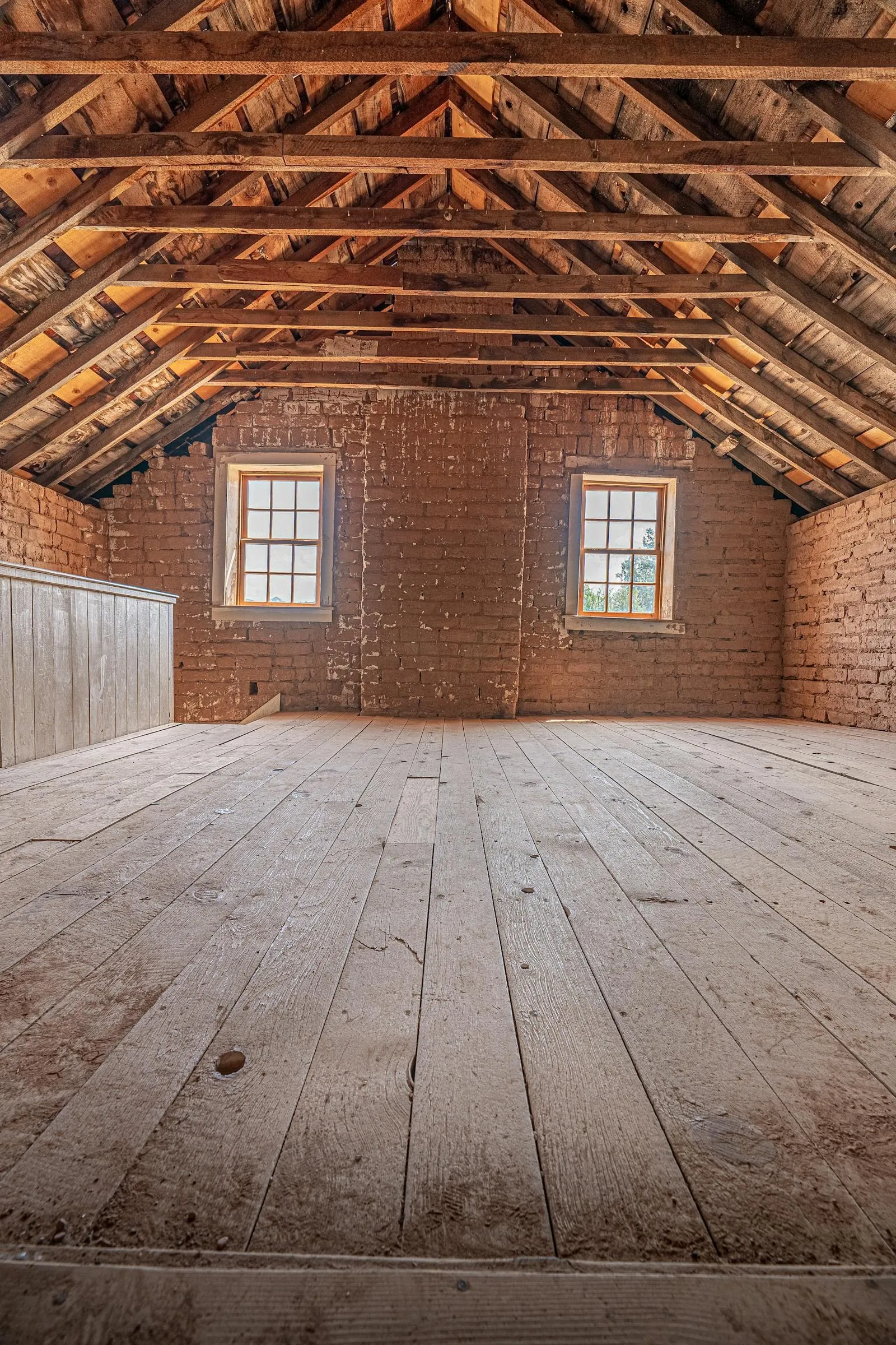 Attic Retrofit Insulation work in a Wichita building